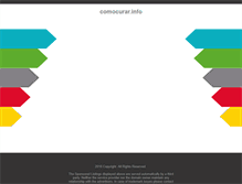Tablet Screenshot of comocurar.info